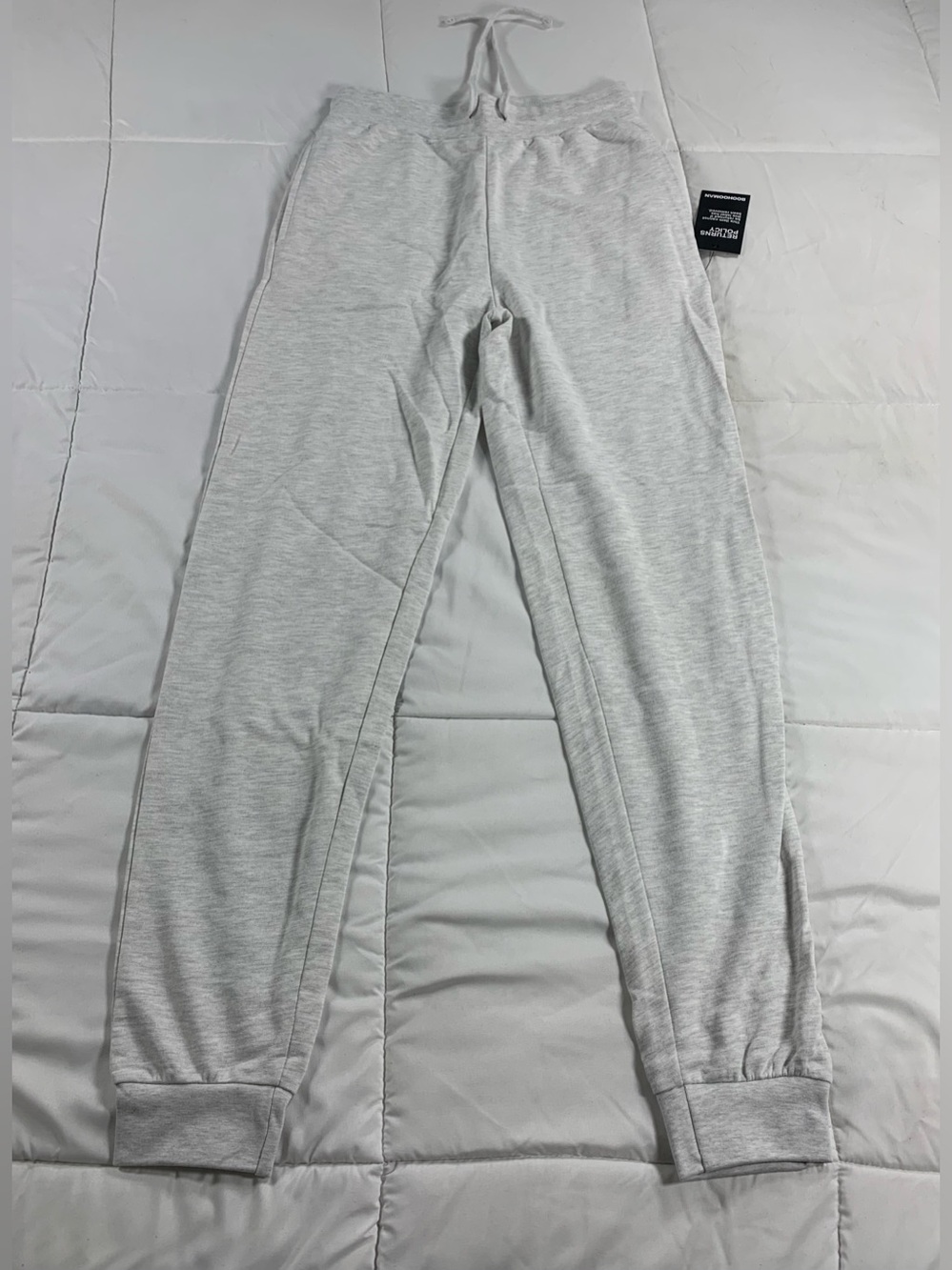 New boohooMAN Tall Regular Fit Basic joggers size S